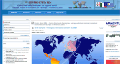 Desktop Screenshot of centrostudisea.it